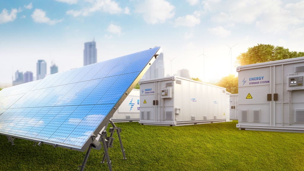 different components of a solar system